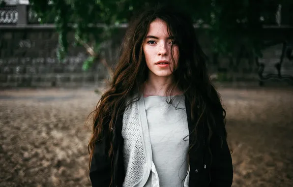 Look, girl, hair, lips, beautiful, Samara