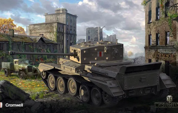 World of tanks, medium tank, world of tanks, Cromwell, Britain.