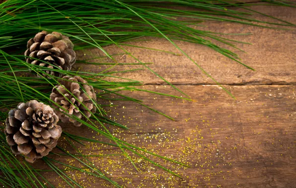 New year, Christmas, bumps, wood, merry christmas, Xmas, decoration, fir tree