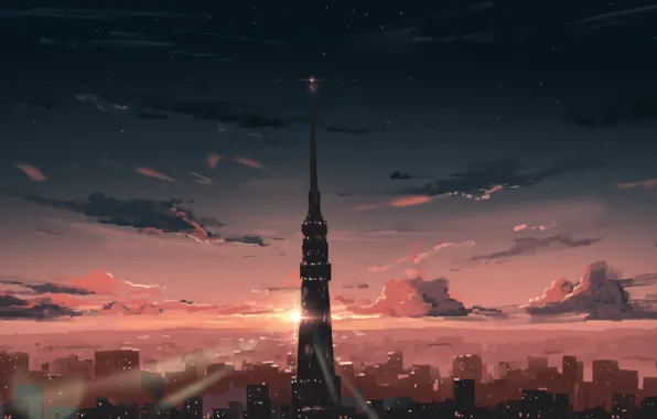 Sunset, Japan, Tokyo