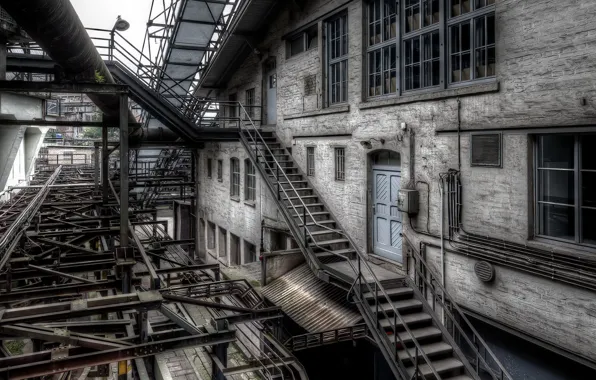 Background, plant, factory