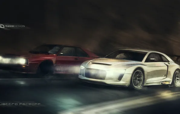 Concept, Audi, Auto, Figure, Machine, Speed, Car, Car