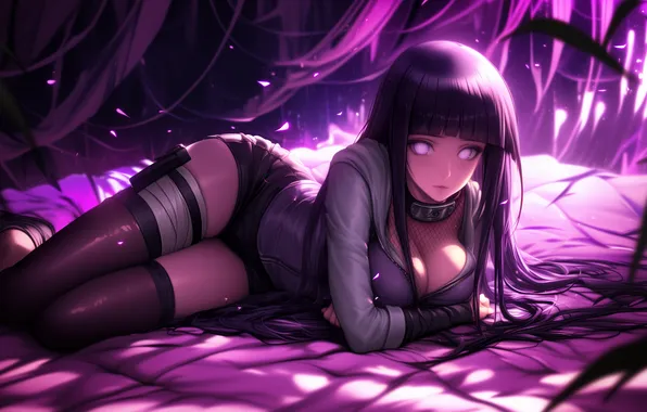 Anime, naruto, naruto, anime, art, hinata, naruto shippuden, hinata