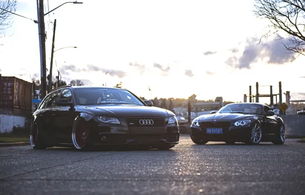 Audi, Audi, BMW, Tuning, BMW, Stance, E89