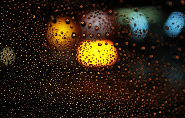 Picture lights, rain, rain