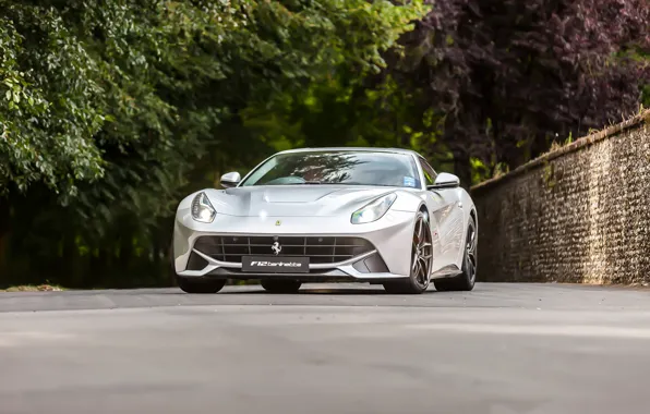 Ferrari, berlinetta, F12, Silver