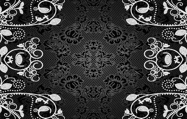 Background, patterns, dark, script