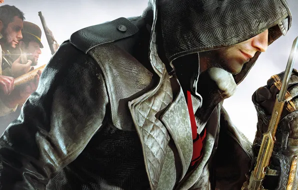 Picture hood, gang, Ubisoft, blade, killer, assassins, Assassin's Creed: Syndicate, Jacob Fry