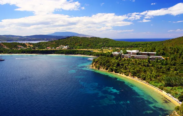 Greece, Greece, Skiathos, Koukounaries Beach