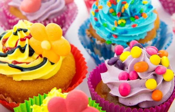 The sweetness, dessert, cakes, cupcake