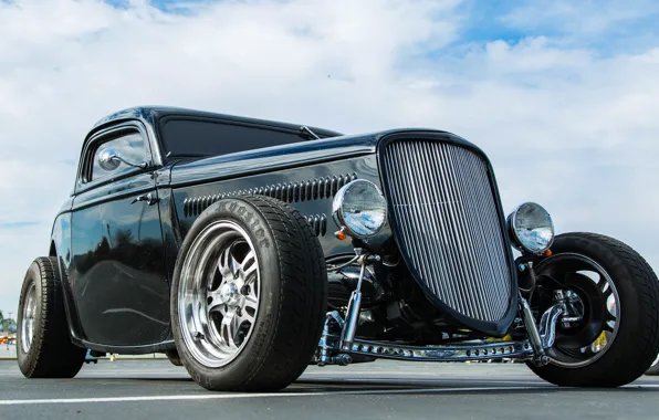 Picture style, retro, Ford, classic, the front, 1934