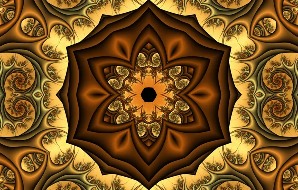 Abstraction, pattern, fractals, fractal, geometry, ornament, symmetry, abstract background