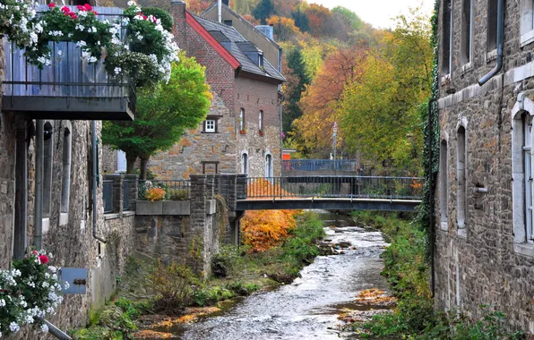 Picture the city, river, photo, home, Germany, Stolberg
