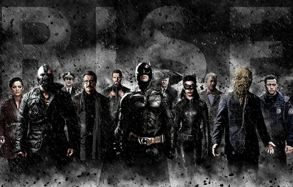 Batman, Batman, Cillian Murphy, Cillian Murphy, The Dark Knight Rises, Christian Bale, Anne Hathaway, Tom …