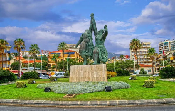 Landscape, area, monument, Spain