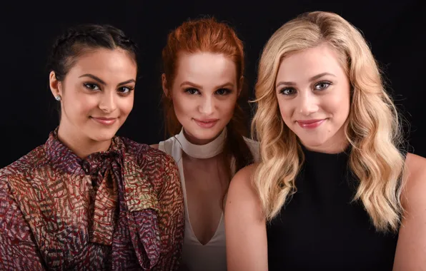 Smile, Riverdale, Veronica Lodge, Camila Mendes, Betty Cooper, Lili Reinhart, Riverdale, Cheryl Blossom