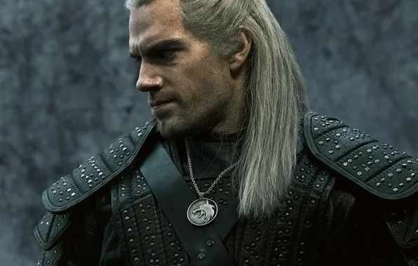 Picture medallion, the witcher, the series, the Witcher, mutant, Henry Cavill, Henry Cavill, Netflix