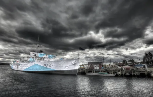 Canada, Nova Scotia, Halifax, Last Corvette