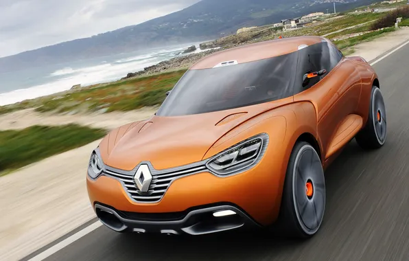 Machine, Concept, speed, the concept, Renault, Captur