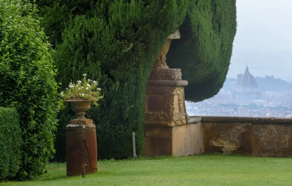 Italy, pot, Tuscany, Medici villas