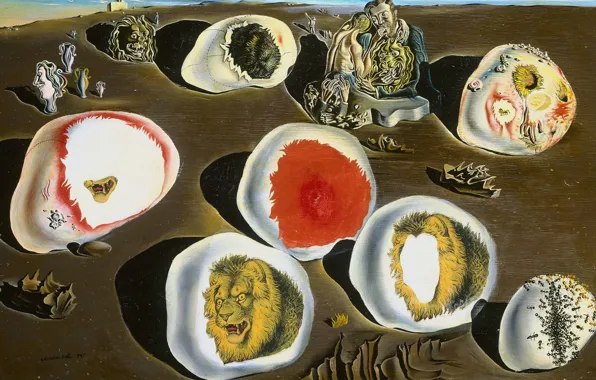 Picture surrealism, picture, Salvador Dali, Salvador Dali, Adaptability Desires