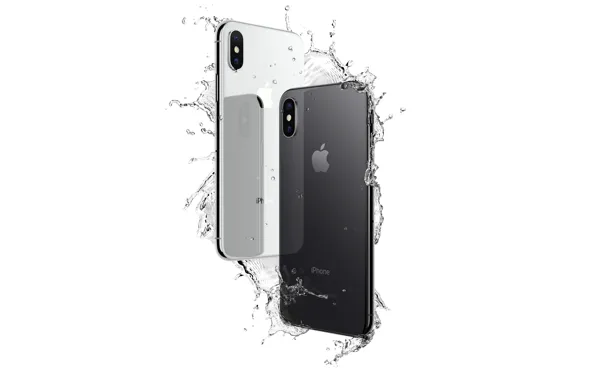 Picture Apple, iPhone, logo, hi-tech, smartphone, technology, iPhone X