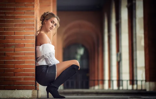 Picture girl, pose, Iryna