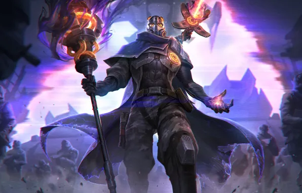 Fantasy, League of Legends, Riot Games, Viktor, West Studio