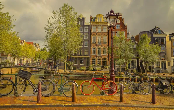 Picture bike, home, Amsterdam, Netherlands