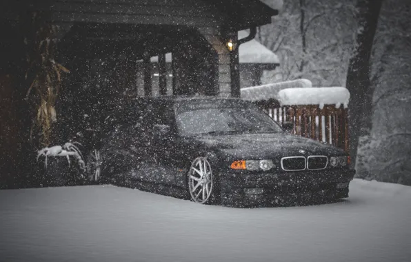 Picture car, bmw, BMW, Boomer, e38, 7 series, E38