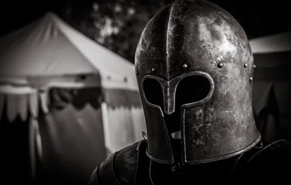Metal, background, armor, helmet