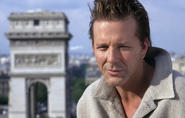 Look, male, cloak, view, man, boxer, cloak, Mickey Rourke