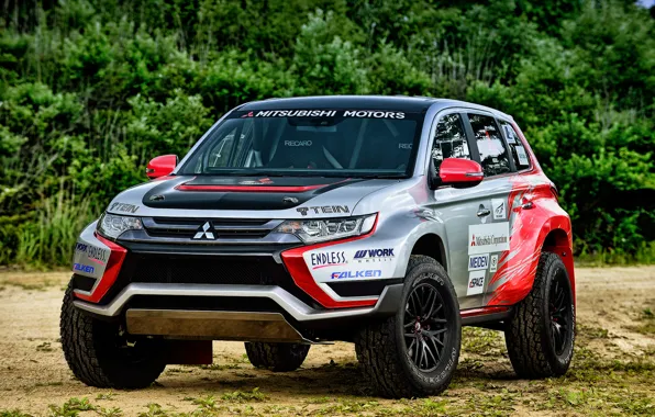 Mitsubishi, Mitsubishi, Outlander, Outlander, Low Race Car