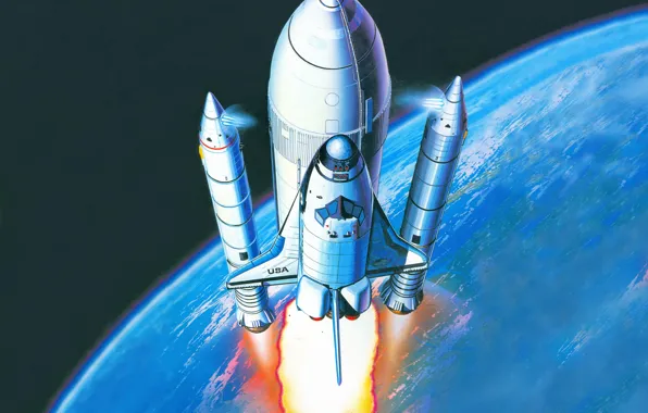 Picture space, Shuttle, spaceship, Space Shuttle, The Space Shuttle