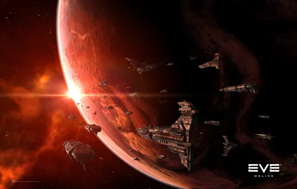 Space, nebula, planet, space, spaceship, eve online, space ship, coooper