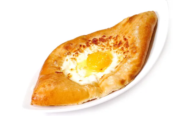 Picture eggs, Georgian, khachapuri