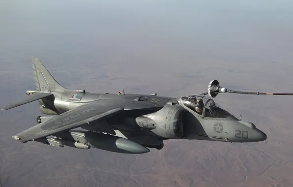 Picture attack, McDonnell Douglas, Harrier II, AV-8B, "Harrier" II