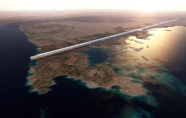 City, skyscraper, neom, saudi arabia, the line