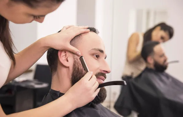 Picture hairdresser, BARBER