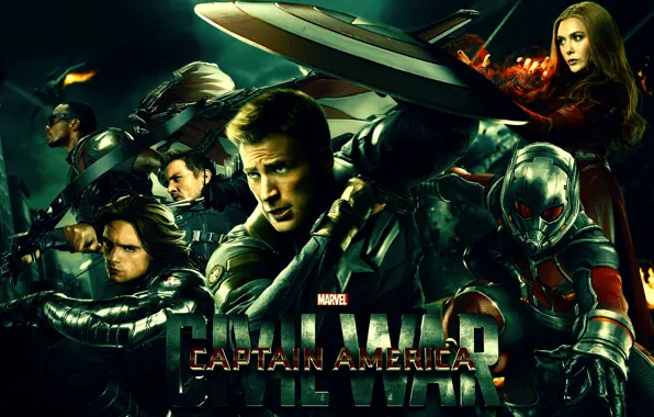 Marvel, superheroes, Captain America: Civil War, Captain America 3, the first avenger: the confrontation