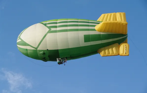 The sky, flight, the airship