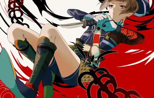 Boy, blade, Touken Ranbu, Dance Of Swords, Hirano Toushirou