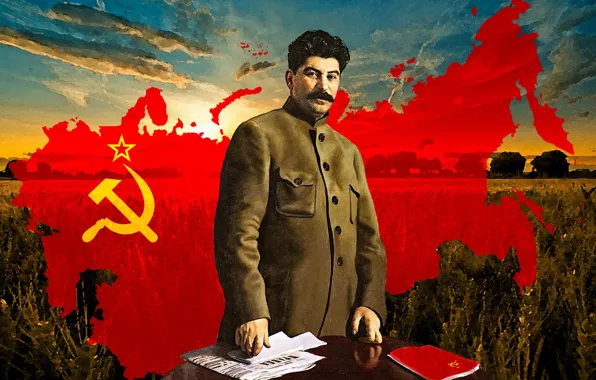 Picture USSR, Russia, communism, people, Stalin, Revolution, Joseph Stalin, ☆ ☭