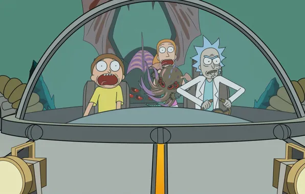 Cartoon, the series, the animated series, Rick and Morty, Rick and Morty