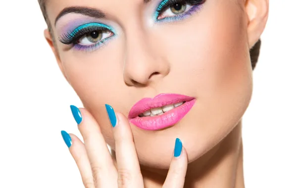 Picture model, female, make up