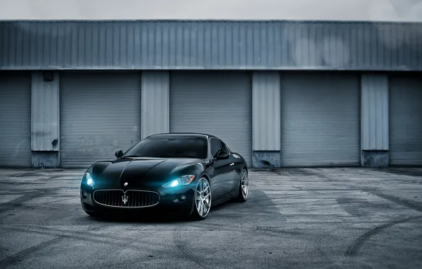 Picture black, Maserati, black, GranTurismo, Maserati, Gran Turismo