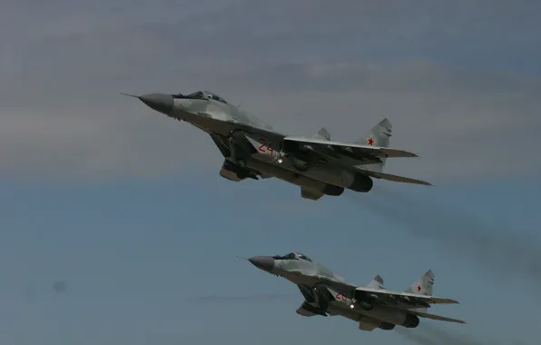 Flight, The MiG-29, The Russian air force, MiG-29/35 Fulcrum, frontline fighter