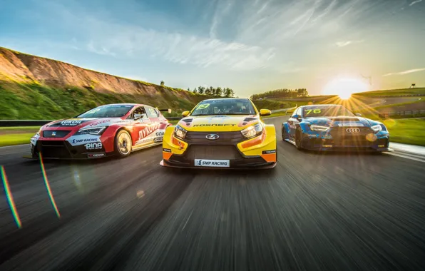 Audi, car, Lada, Kazan, Motorsport, Touring, Seat, TCR