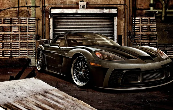 Machine, Chevrolet, tuning, Corvette_Z06