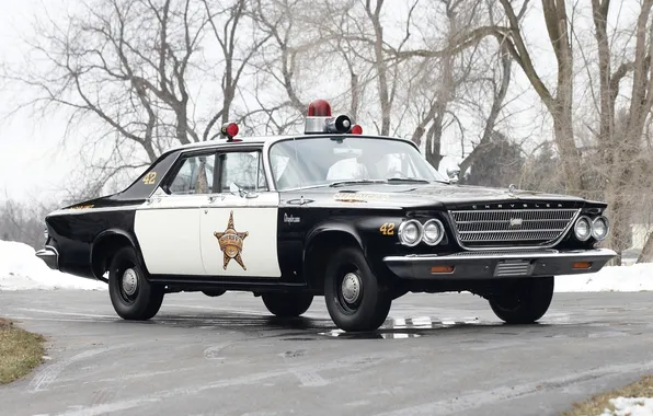 Chrysler, Police, Cruiser, Newport, 1963